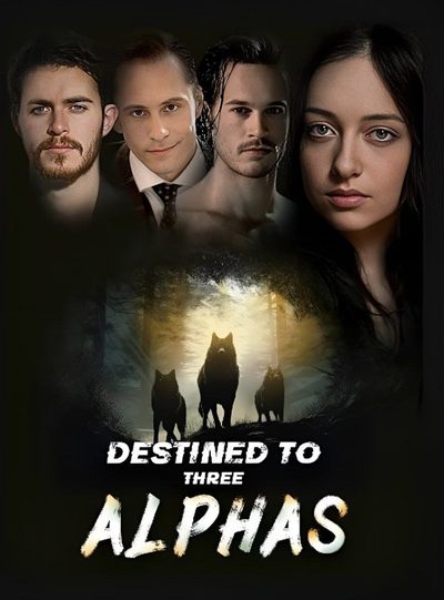 Capa da minissérie Destined To Three Alphas Destinada para Três Alfas