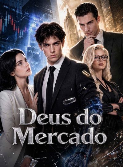 Capa da minissérie Deus do Mercado -