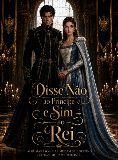 Capa da minissérie Disse Não ao Príncipe e Sim ao Rei