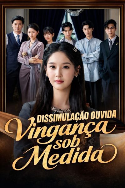 Capa da minissérie Dissimulação Ouvida Vingança Sob Medida
