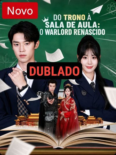 Capa da minissérie Do Trono à Sala de Aula: o Dublado