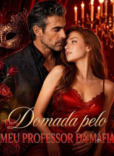 Capa da minissérie Domada Pelo Meu Professor da Máfia