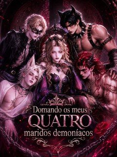 Capa da minissérie Domando os Meus Quatro Maridos Demoníacos
