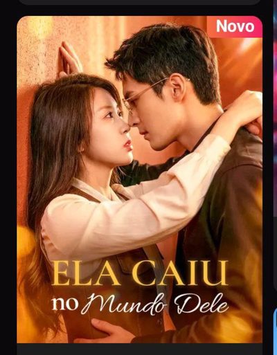 Capa da minissérie Ela Caiu no Mundo Dele