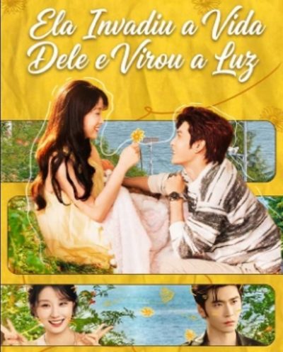 Capa da minissérie Ela Invadiu a Vida Dele e Virou a Luz