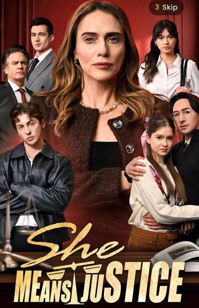 Capa da minissérie ELA SIGNIFICA JUSTIÇA She Means Justice