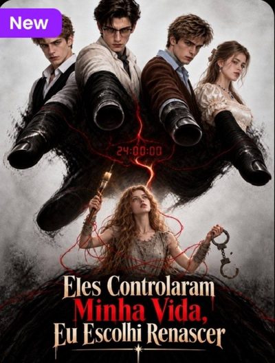 Capa da minissérie Eles Controlaram Minha Vida Eu Escolhi Renascer
