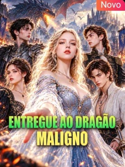 Capa da minissérie Entregue ao Dragão Maligno