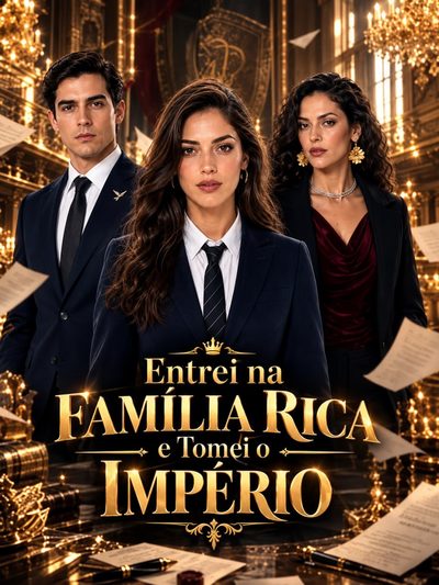 Capa da minissérie Entrei na Família Rica e Tomei o Império