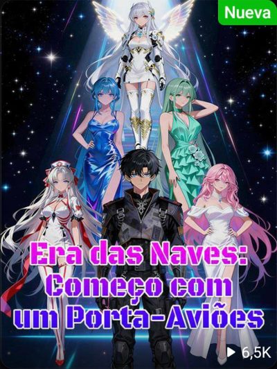 Capa da minissérie Era das Naves: Começo com um Porta-aviões