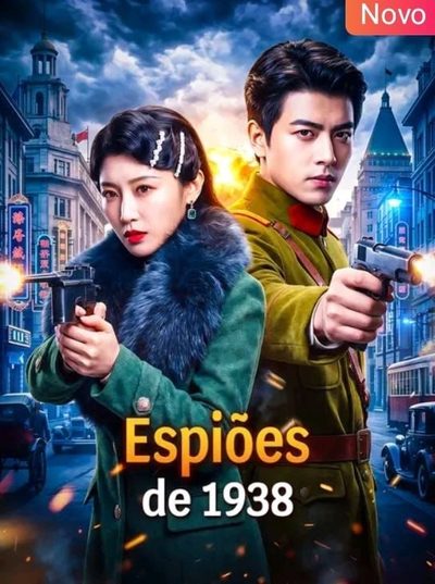 Capa da minissérie Espiões de 1938
