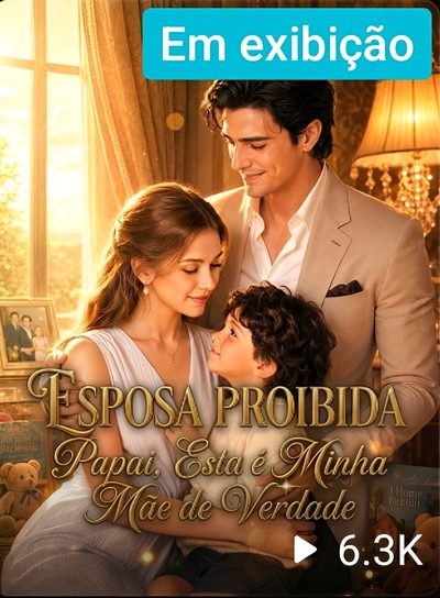 Capa da minissérie Esposa Proibida Papai Esta É Minha Mãe de Verdade