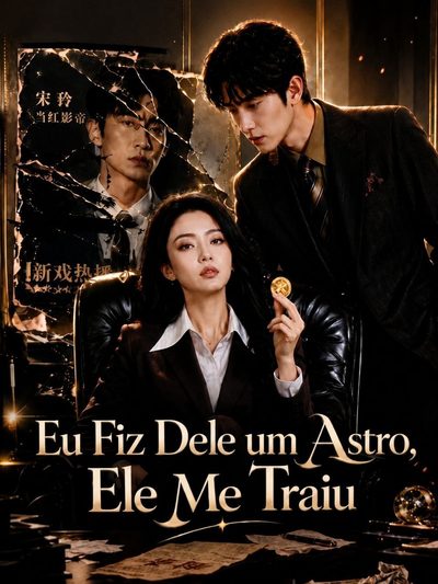 Capa da minissérie Eu Fiz Dele um Astro, Ele Me Traiu