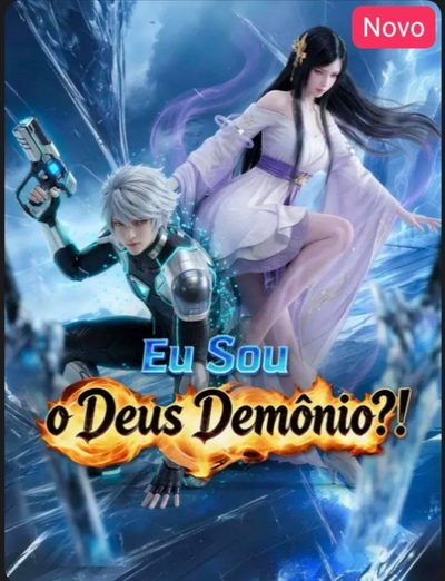 Capa da minissérie Eu Sou o Deus Demônio?!