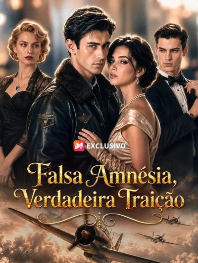 Capa da minissérie Falsa Amnésia Verdadeira Traição