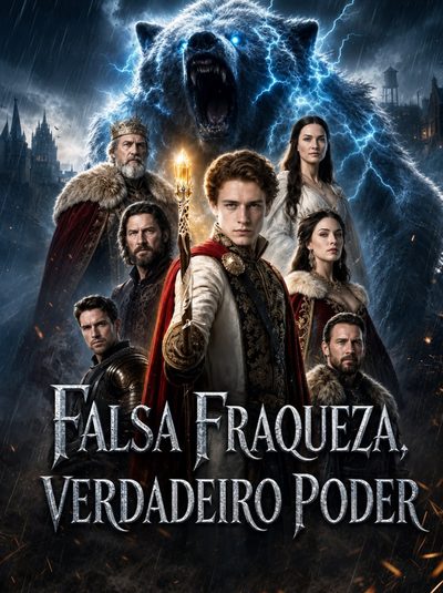 Capa da minissérie Falsa Fraqueza, Verdadeiro Poder Fraco Falso, Poder Verdadeiro