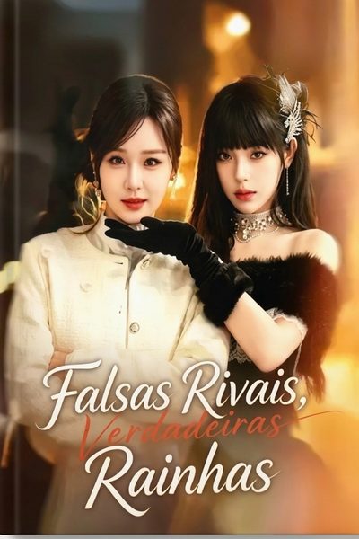 Capa da minissérie Falsas Rivais, Verdadeiras Rainhas