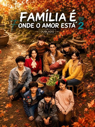 Capa da minissérie FAMÍLIA É ONDE O AMOR ESTÁ 2 Dentro e Fora de Casa 2
