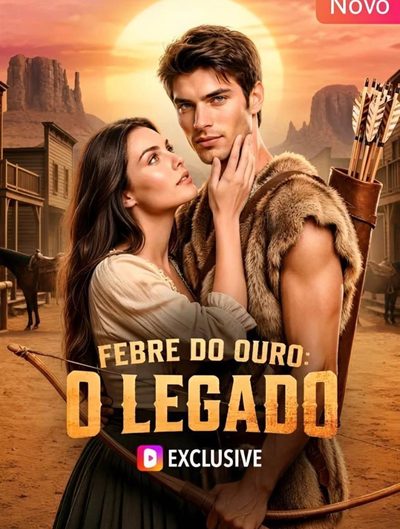 Capa da minissérie Febre do Ouro: o Legado