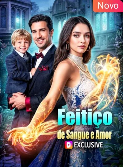 Capa da minissérie Feitiço de Sangue e Amor