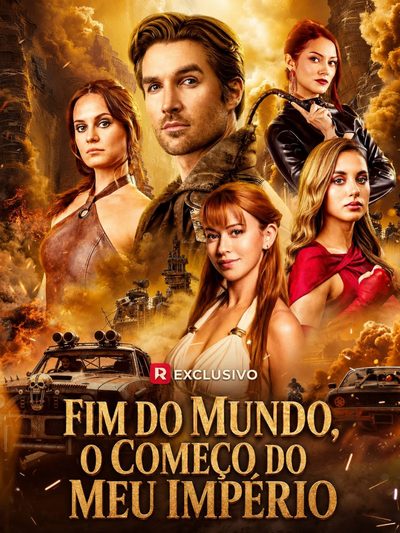 Capa da minissérie Fim do Mundo, o Começo do Meu Império