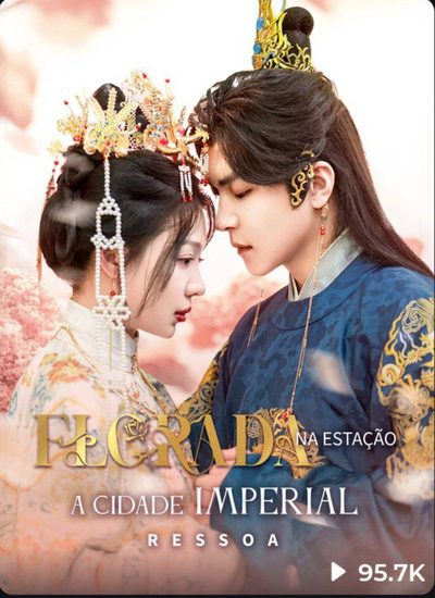 Capa da minissérie Florada na estação a cidade imperial ressoa
