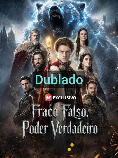 Capa da minissérie Fraco Falso, Poder Verdadeiro - Dublado