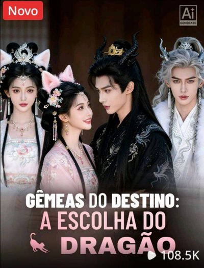 Capa da minissérie Gêmeas do Destino: a Escolha do Dragão