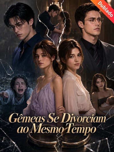 Capa da minissérie Gêmeas Se Divorciam ao Mesmo Tempo