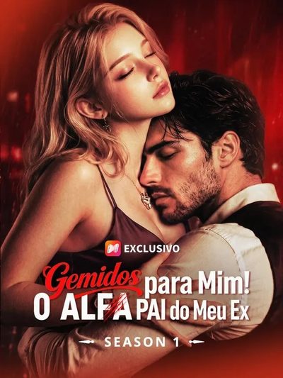 Capa da minissérie Gemidos para Mim! o Alfa Pai do Meu Ex 1