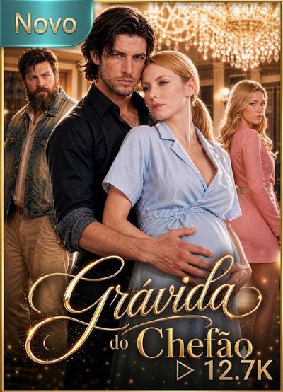 Capa da minissérie Grávida do Chefão