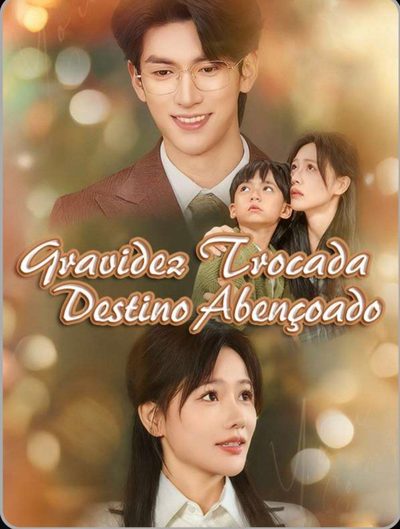 Capa da minissérie Gravidez Trocada Destino Abençoado