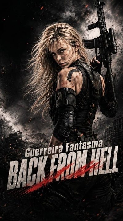 Capa da minissérie Guerreira Fantasma de Volta do Inferno