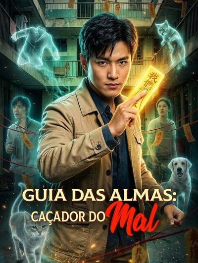 Capa da minissérie Guia das Almas :caçador do Mal