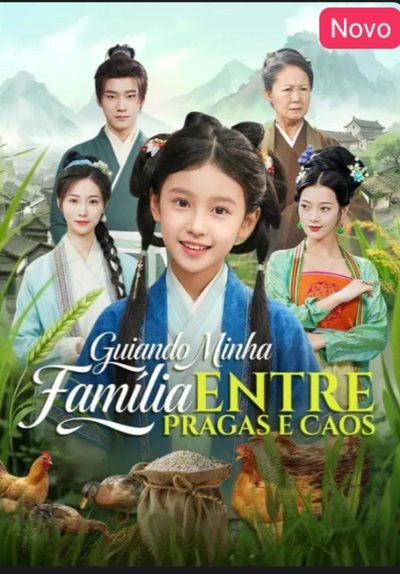 Capa da minissérie Guiando Minha Família Entre Pragas e Caos