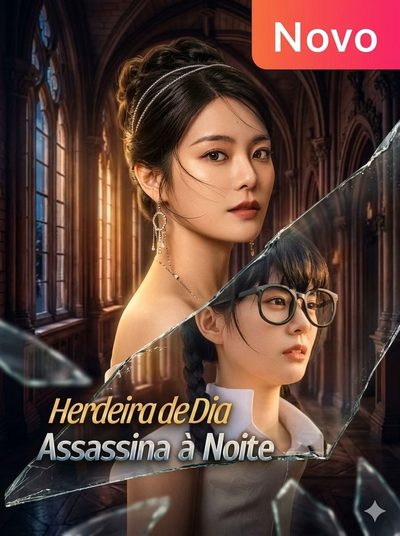 Capa da minissérie Herdeira de Dia Assassina à Noite