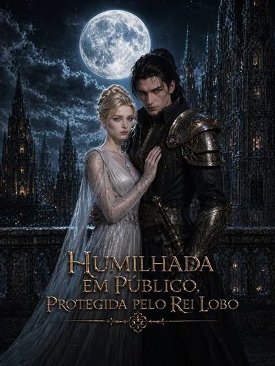 Capa da minissérie Humilhada em Público Protegida Pelo Rei Lobo