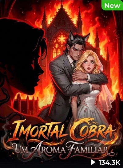 Capa da minissérie Imortal Cobra: um Aroma Familiar