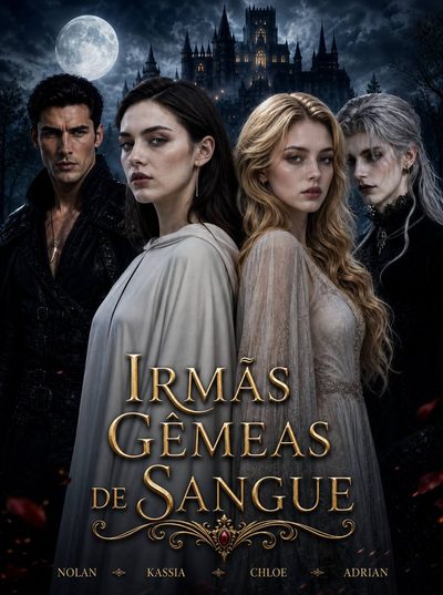 Capa da minissérie Irmãs Gêmeas de Sangue
