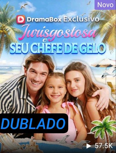Capa da minissérie Jurisgostosa e Seu Chefe de Gelo Dublado