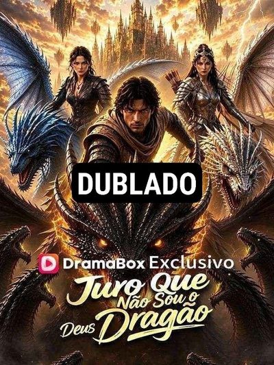 Capa da minissérie Juro que Não Sou o Deus Dragão