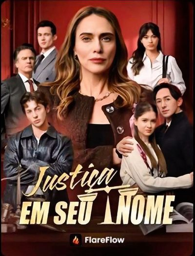Capa da minissérie Justiça em Seu Nome