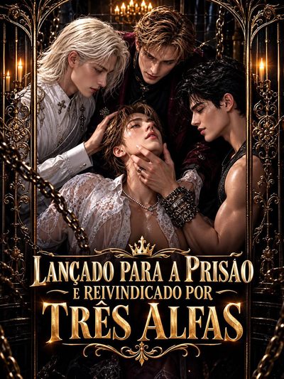 Capa da minissérie Lançado para a Prisão e Reivindicado por Três Alfas - Bl