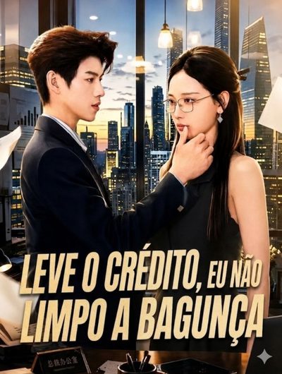Capa da minissérie LEVE O CRÉDITO, EU NÃO LIMPO A BAGUNÇA Steal My Award, Face Bankruptcy