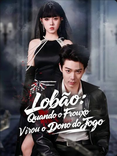 Capa da minissérie Lobão:quando o Frouxo Virou o Dono do Fogo