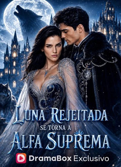 Capa da minissérie Luna Rejeitada Se Torna a Alfa Suprema