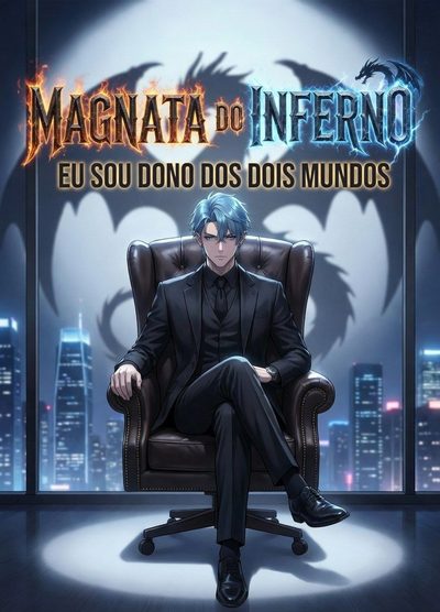 Capa da minissérie Magnata do Inferno Eu Sou Dono dos Dois Mundos