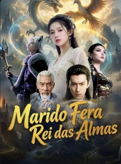Capa da minissérie Marido Fera Rei das Almas