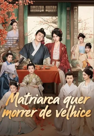 Capa da minissérie Matriarca Quer Morrer de Velhice