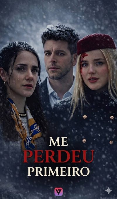 Capa da minissérie ME PERDEU PRIMEIRO - You lost me first